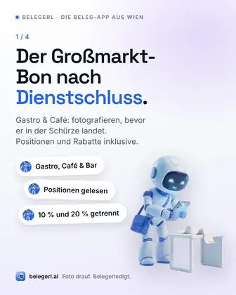 Belegerl social media post (German)