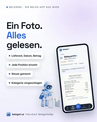 Belegerl social media post (German)