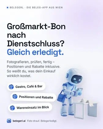 Belegerl social media post (German)