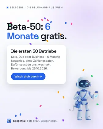 Belegerl social media post (German)
