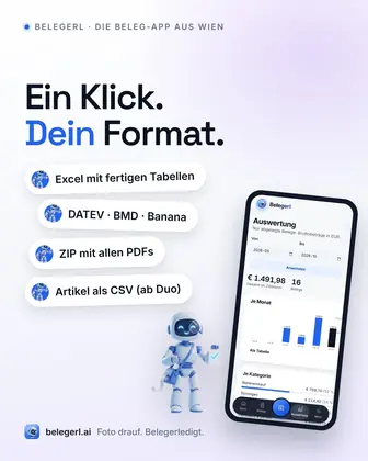 Belegerl social media post (German)